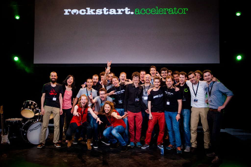 Rockstart, an accelerator that has become a center of Amsterdam's startup scene, hosts its demo day.